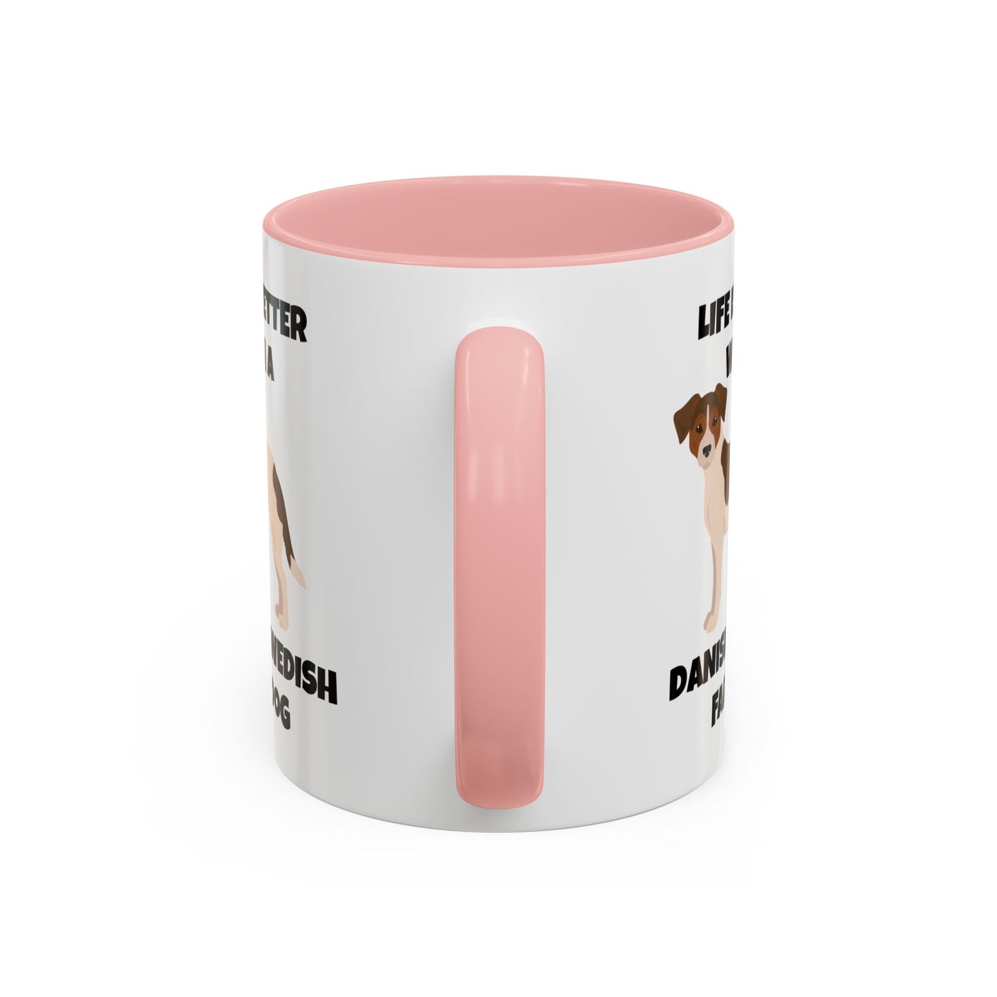 Danish Swedish Farmdog, Life is Better with a Danish-Swedish Farmdog, Accent Coffee Mug (11, 15oz)