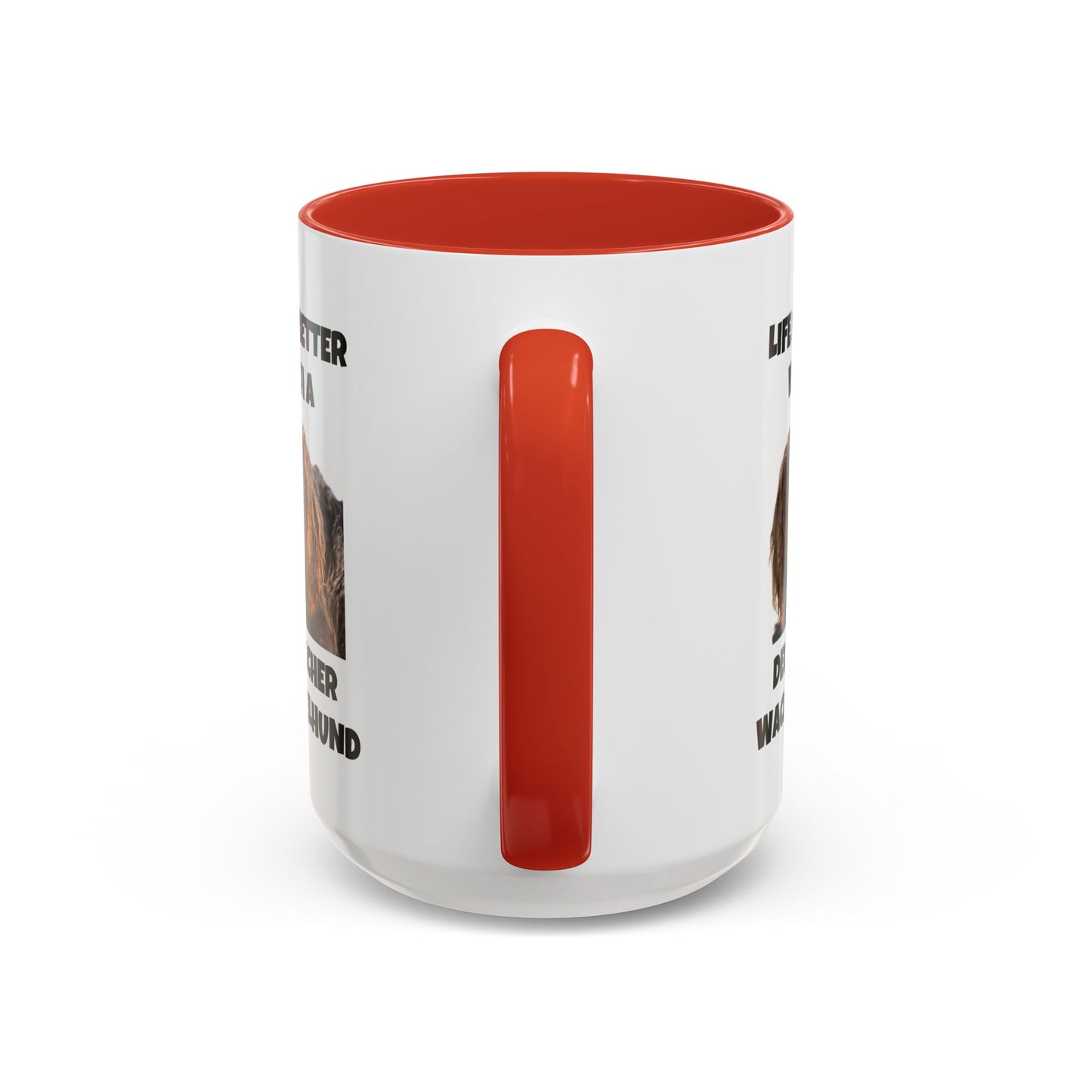 Deutscher Wachtelhund, Life is Better with a Deutscher Wachtelhund, Accent Coffee Mug (11, 15oz)