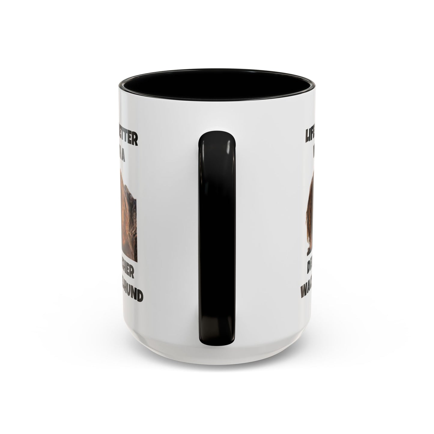 Deutscher Wachtelhund, Life is Better with a Deutscher Wachtelhund, Accent Coffee Mug (11, 15oz)
