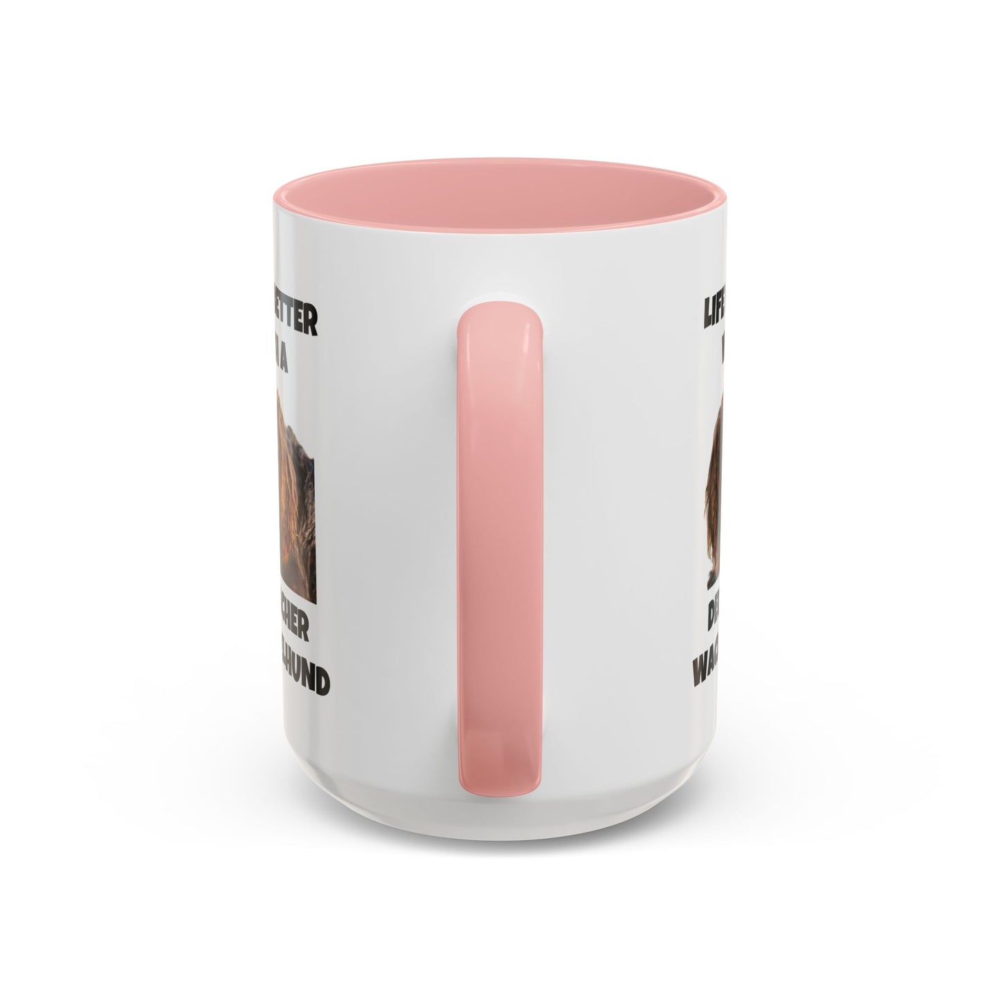 Deutscher Wachtelhund, Life is Better with a Deutscher Wachtelhund, Accent Coffee Mug (11, 15oz)