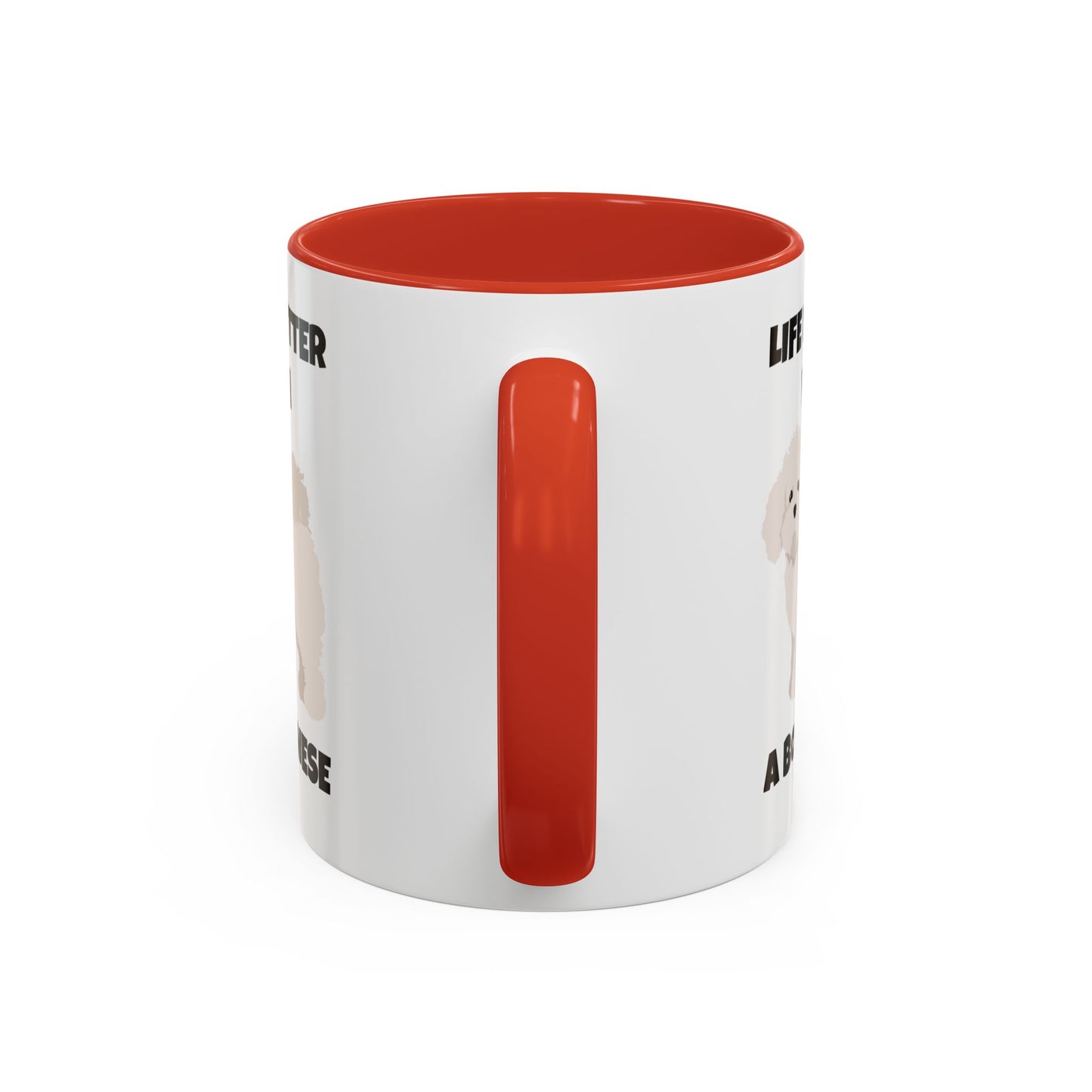 Bolognese, Bolognese Dog, Life is Better with a Bolognese, Accent Coffee Mug (11, 15oz)