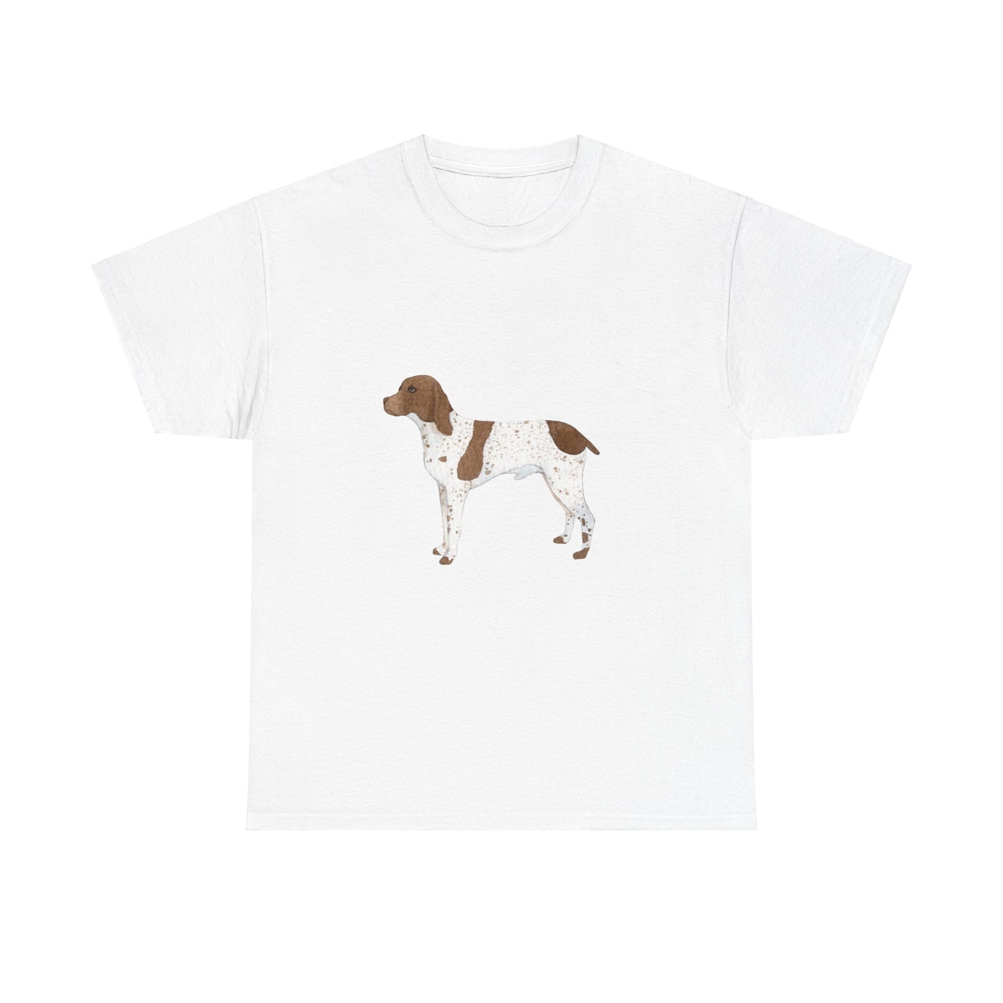 Braque Francais, Braque Francais Dog, Life is Better with a Braque Francais, Dark Unisex Heavy Cotton Tee