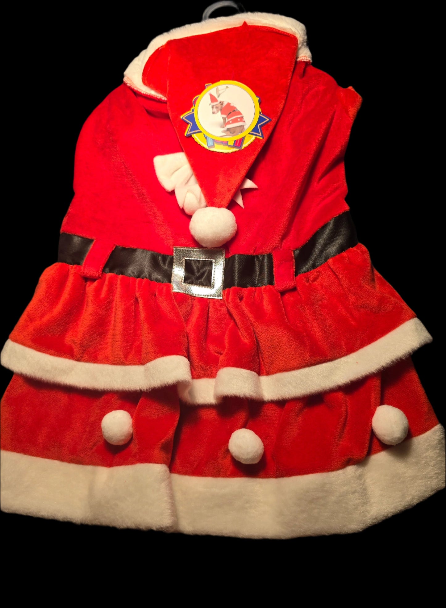 Dog Christmas Costume - Santa Dog Size Large