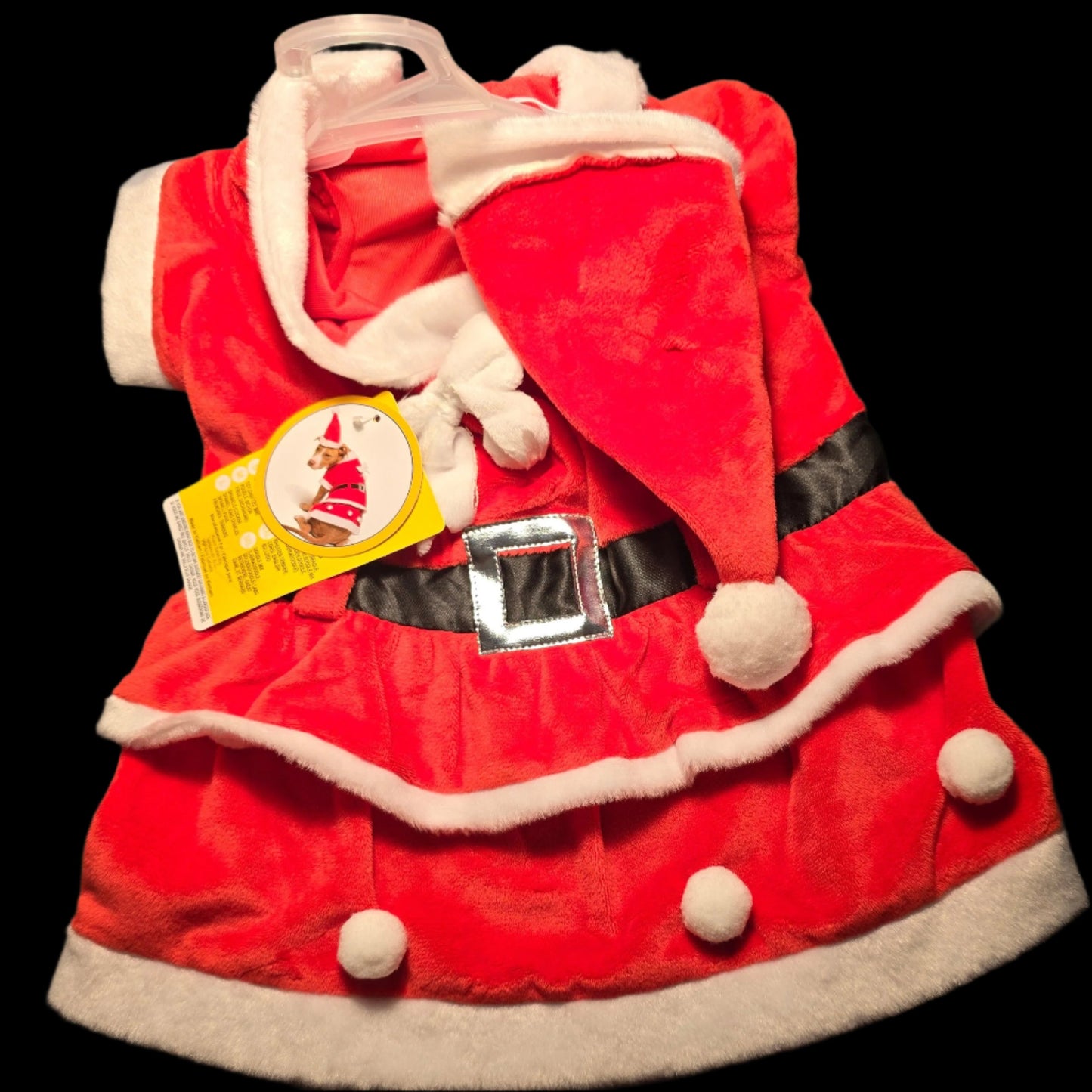 Dog Christmas Costume - Santa Dog Size Large