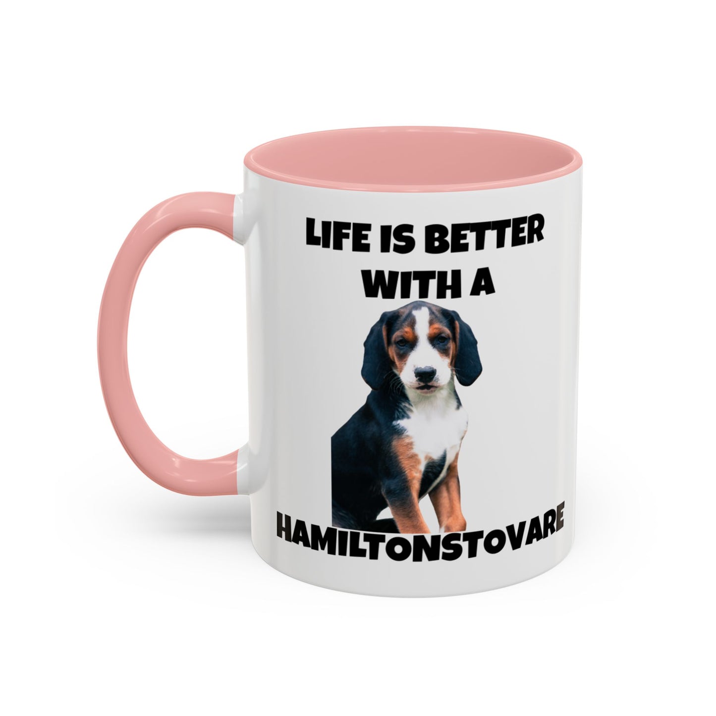 Hamiltonstovare, Hamiltonstovare Dog, Life is Better with a Hamiltonstovare, Accent Coffee Mug (11, 15oz)